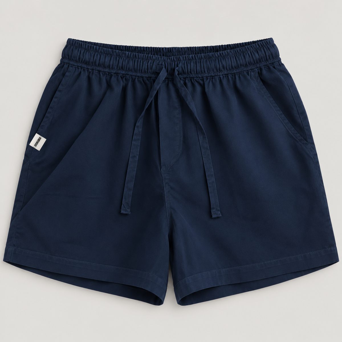 Yves Cotton Shorts – Midnight Blue