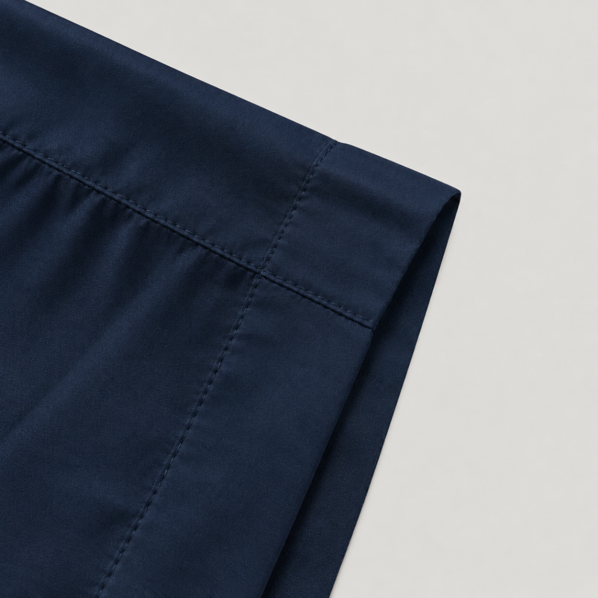 Yves Cotton Trousers – Midnight Blue