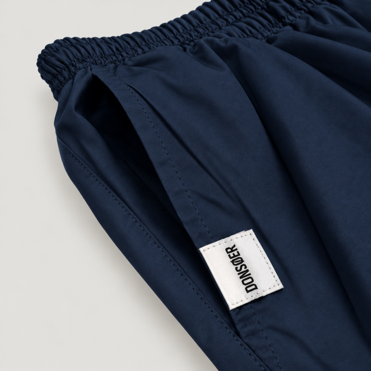 Yves Cotton Trousers – Midnight Blue