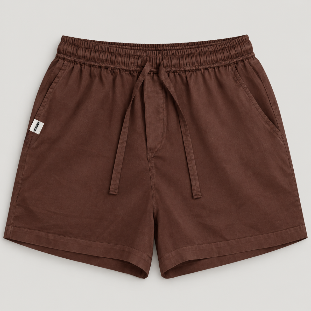 Yves Cotton Shorts – Cocoa Brown