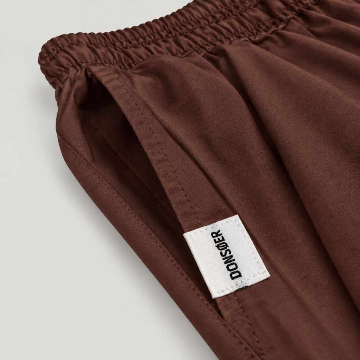 Yves Cotton Shorts – Cocoa Brown