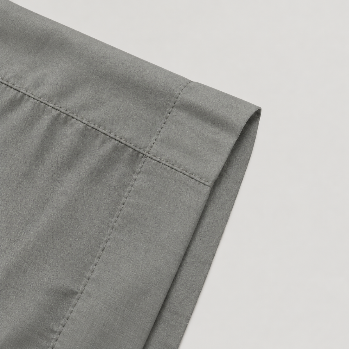 Yves Cotton Shorts – Stone Grey