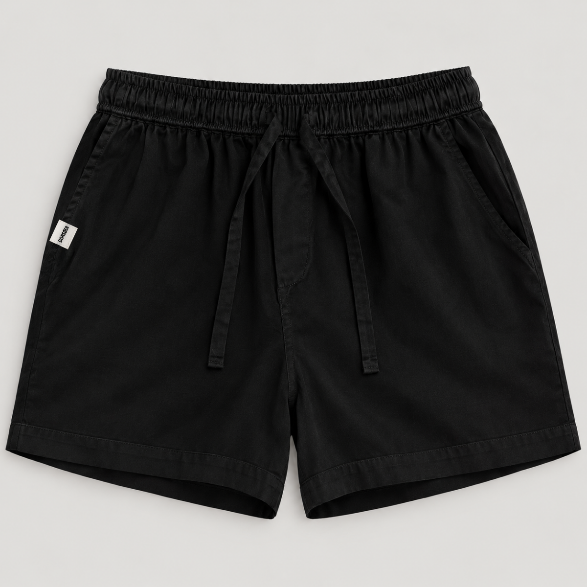 Yves Cotton Shorts – True Black