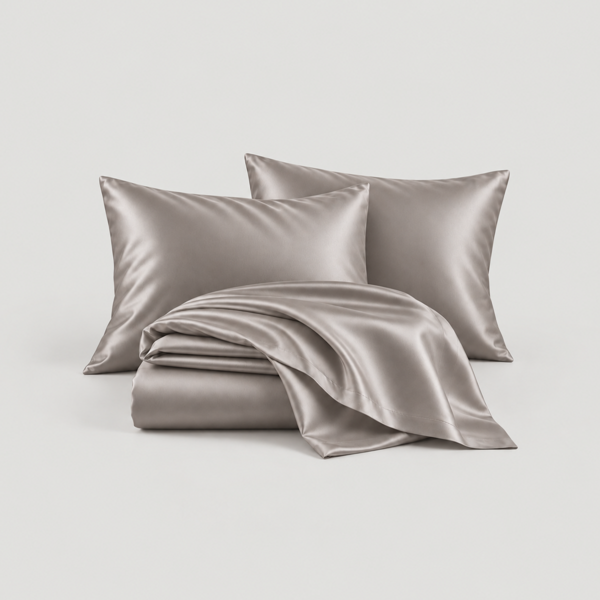 Silkys Sheet Set - Grey Whisper