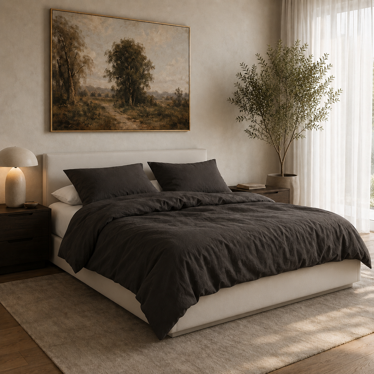 BømLen Bedding – Deep Stone