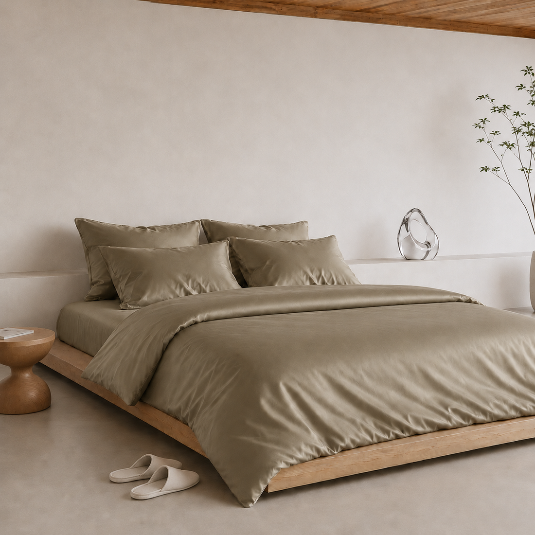 Silkys Duvet Cover – Warm Sand