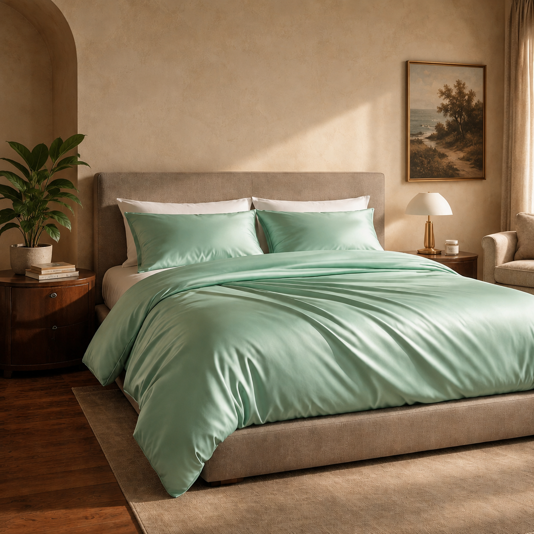 Silkys Duvet Cover – Morning Leaf