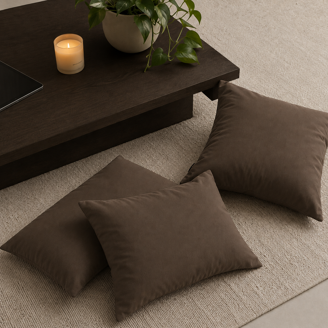 BømLen cushion cover – Warm Wood
