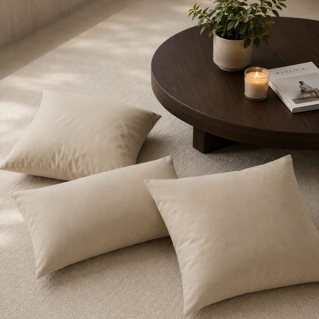 BømLen cushion cover – Calm Dune