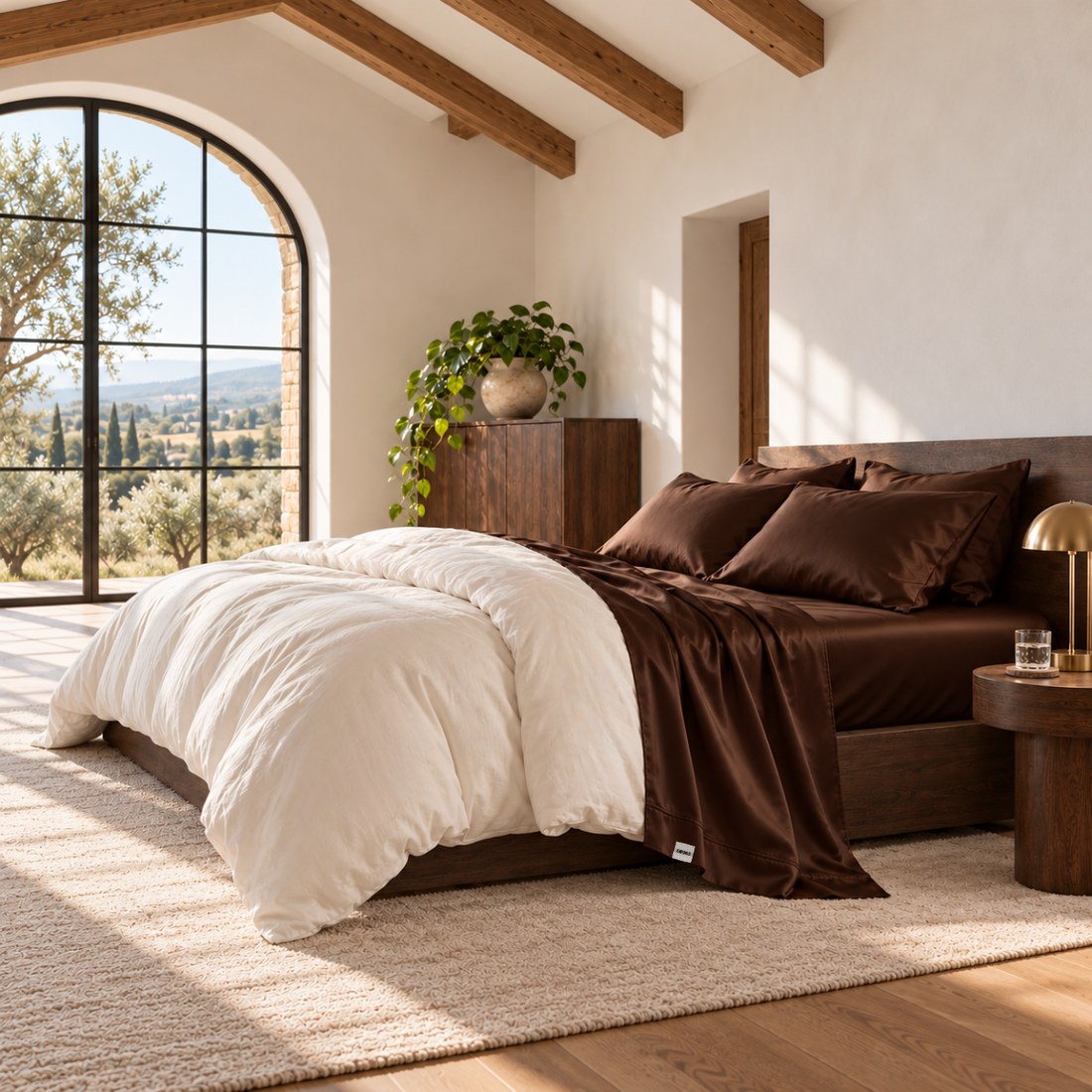Silkys Sheet Set - Soft Earth