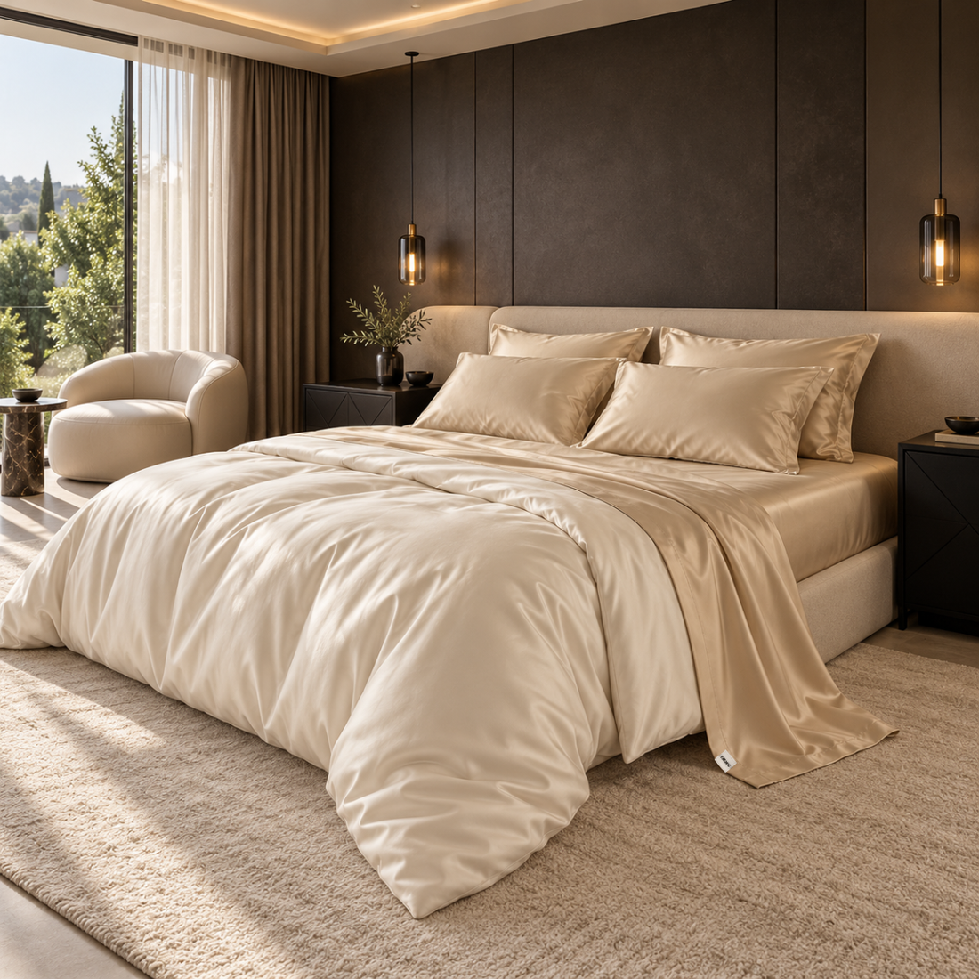 Silkys Sheet Set - Warm Sand