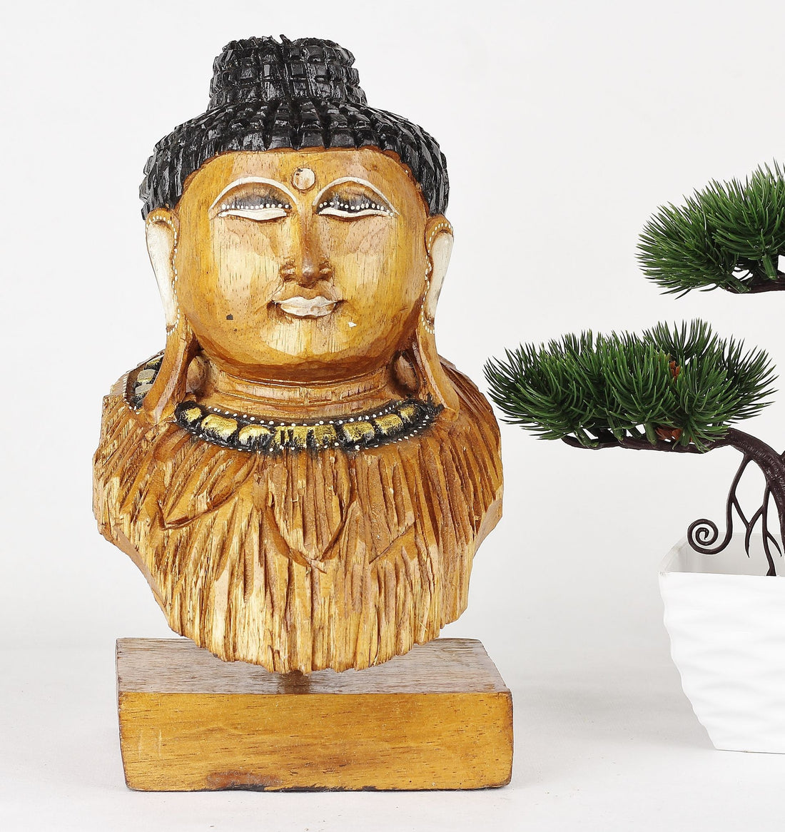 Wooden Buddha Decoration